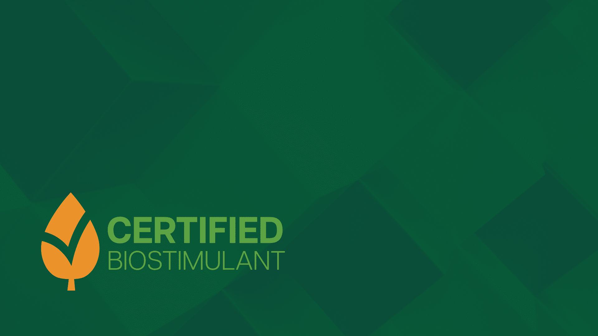 Certified Biostimulant Application Overview